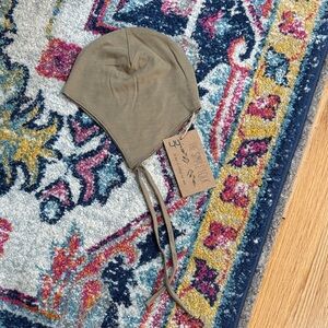NWT, The Simple Folk- the essential bonnet, walnut, 18/24 months